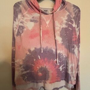 PINK Victoria's Secret Pastel Tie-Dye Top